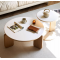 Seattle Solid Oak Round Coffee Table Set with Ceramic Top (coming soon)